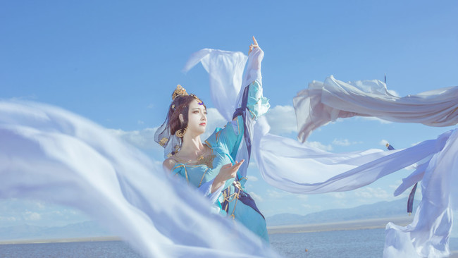 《剑网3》沧海间旅拍cos赏