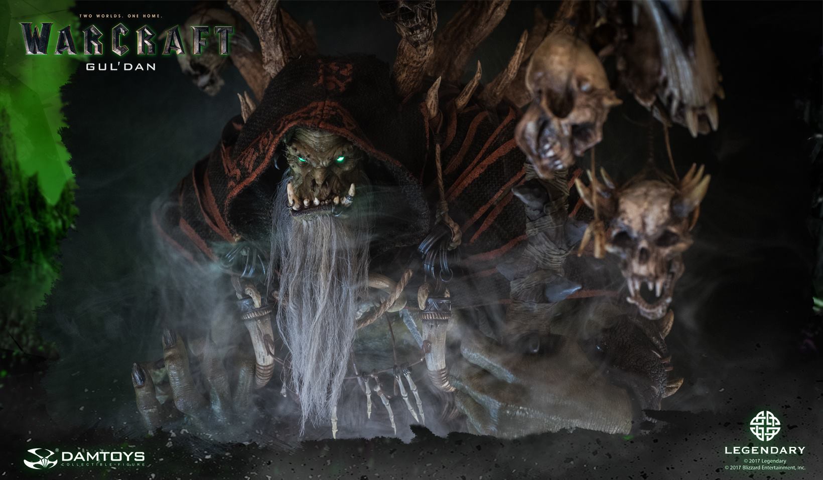 电影魔兽古尔丹&毁灭之锤模型 明年第3季度发售