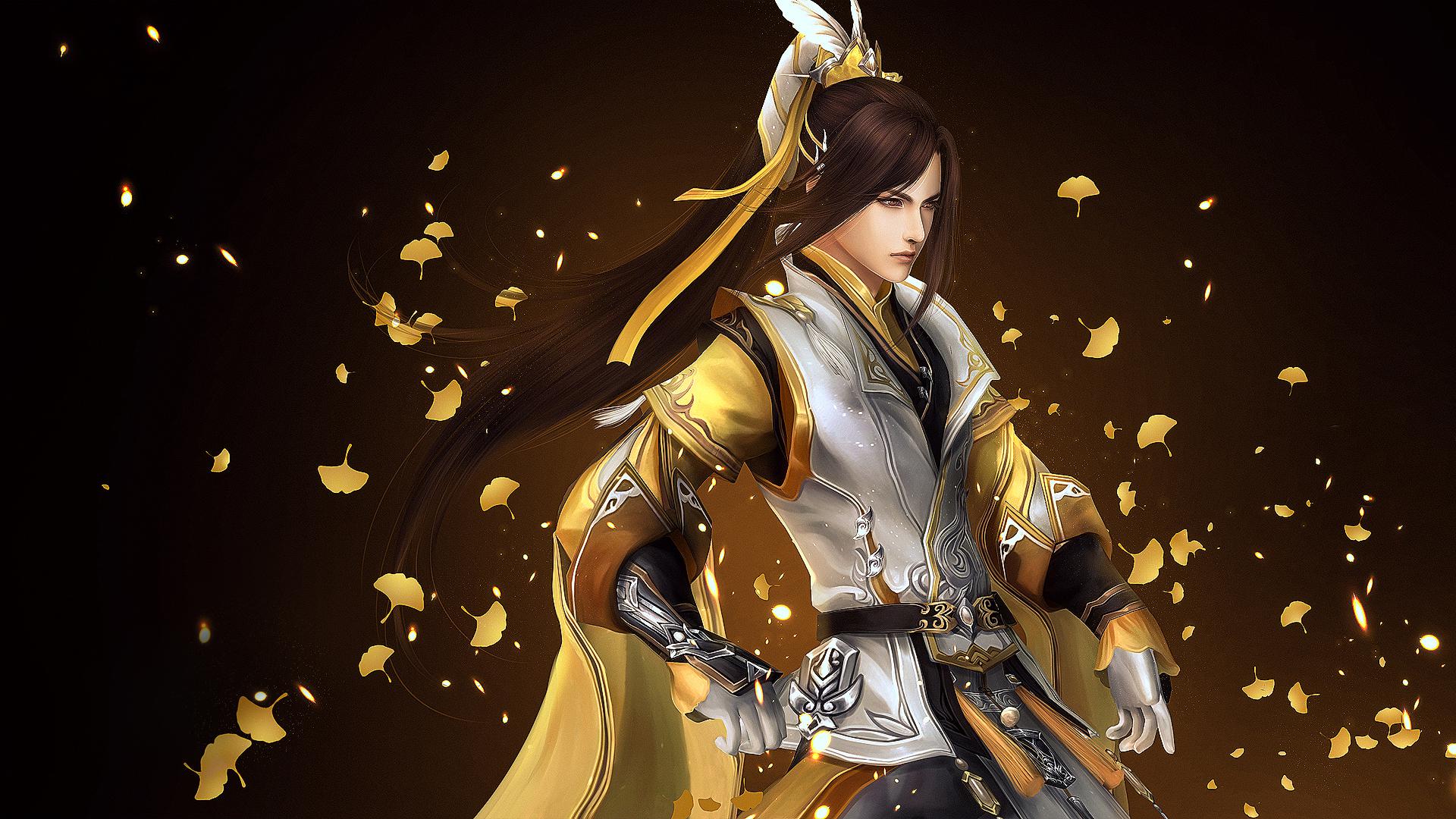 剑网3有爱玩家精心制作十二门派转手绘壁纸