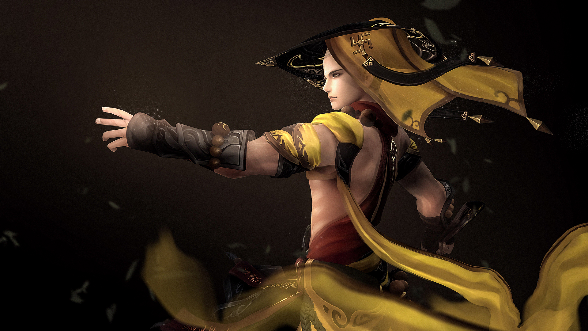 《剑网3》有爱玩家精心制作 十二门派转手绘壁纸