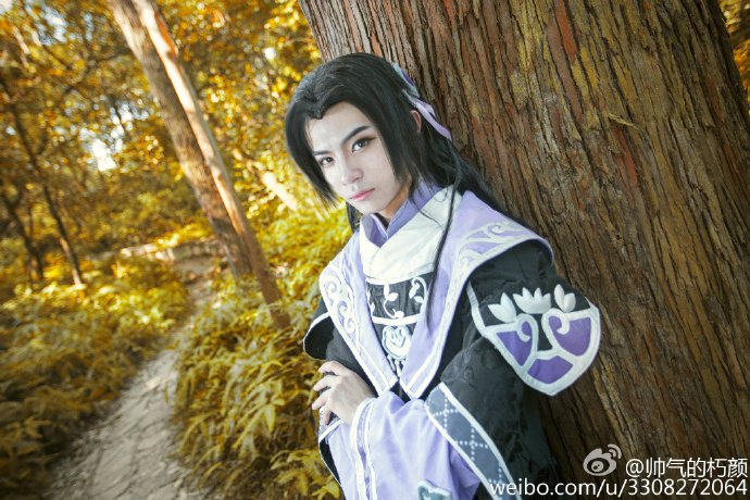 又来撒狗粮剑网3花羊正太cp向cos分享