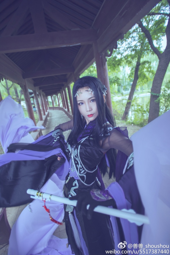 春兰秋菊夏清风剑网3万花儒风花姐cos