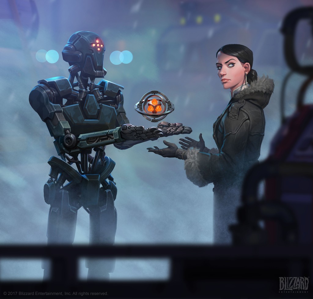 精细!守望先锋画师公布动画《渗透》照片原画