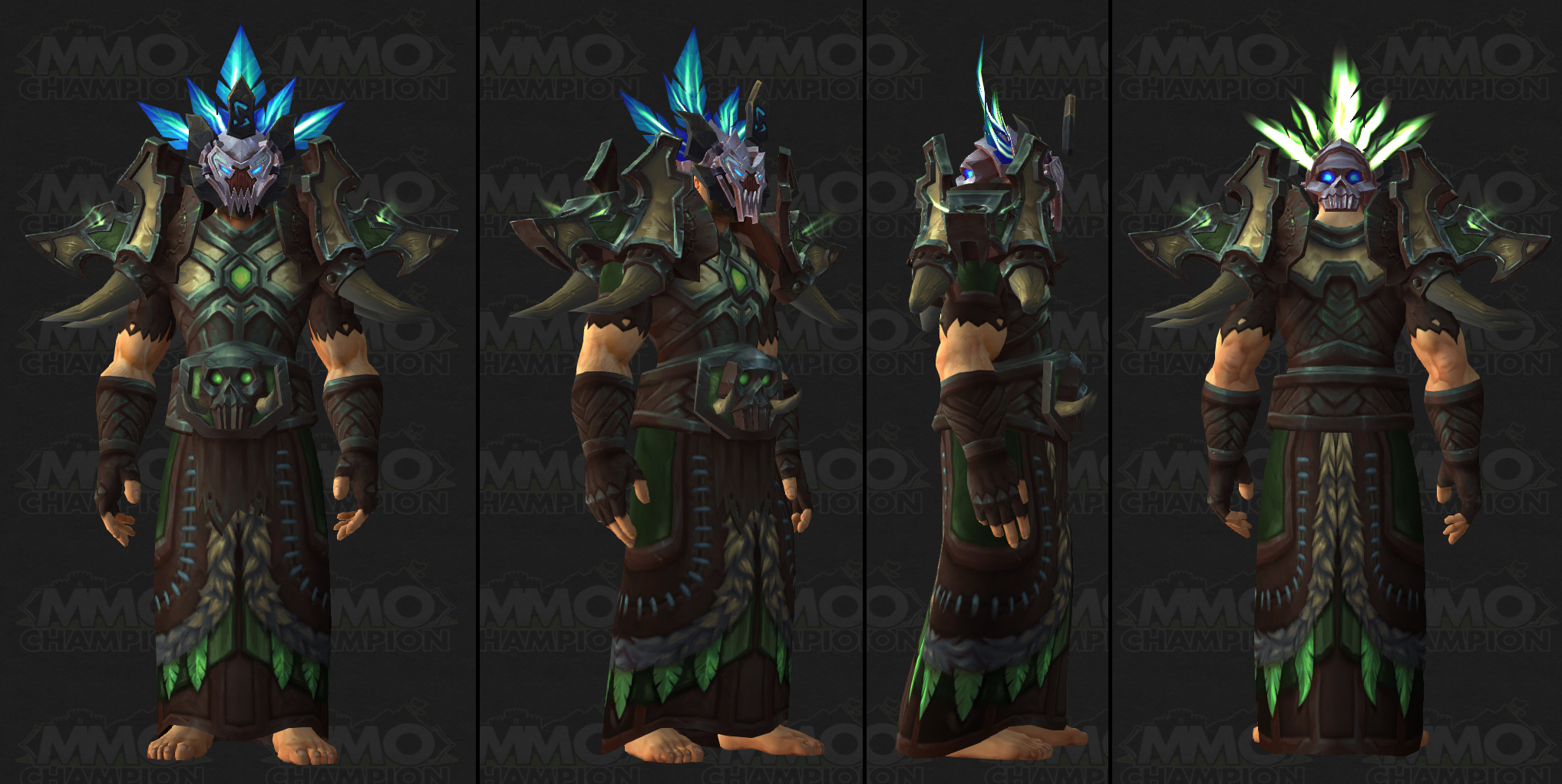 3版全职业t21模型预览 新团本燃烧的王座出品-魔兽世界