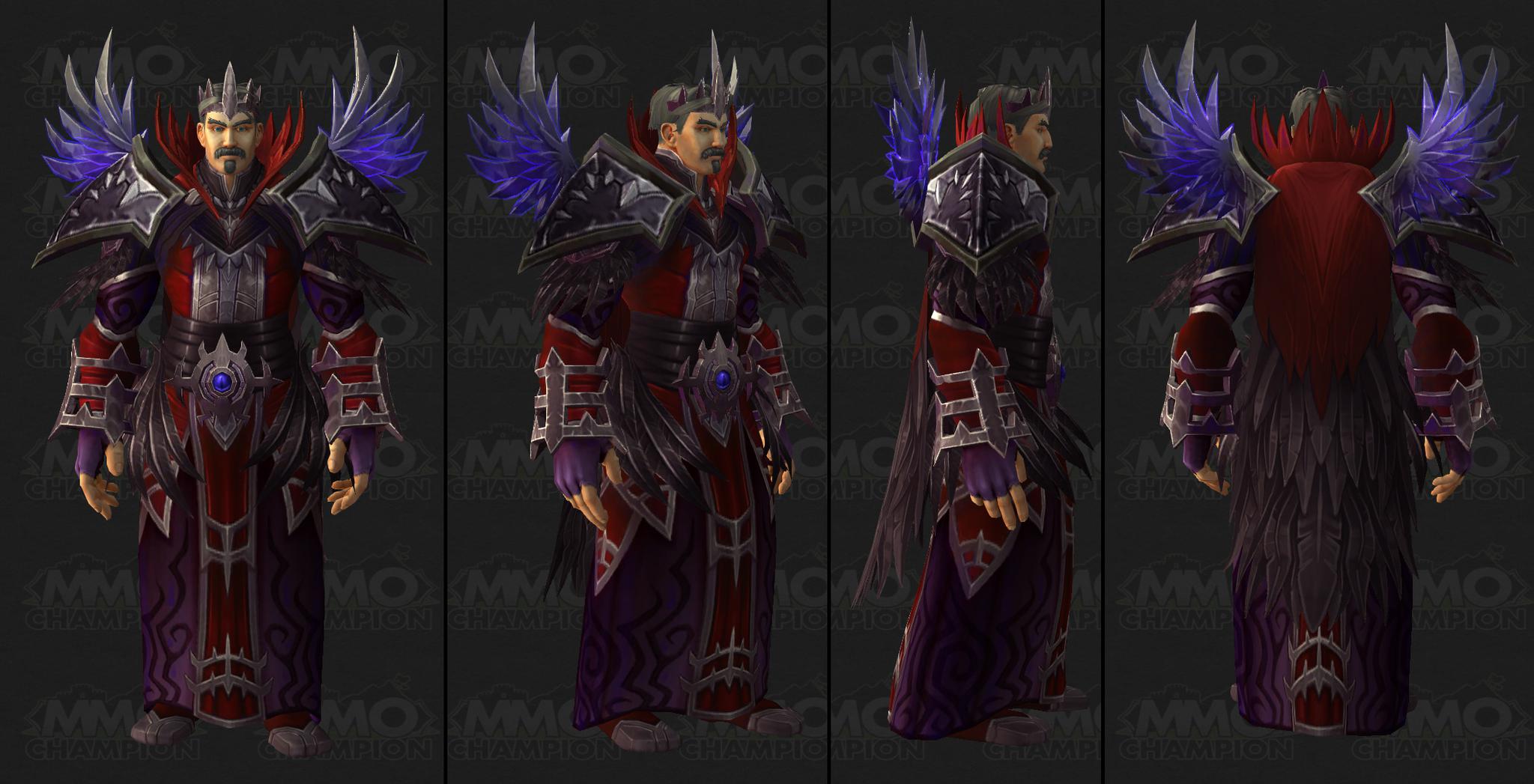 3版全职业t21模型预览 新团本燃烧的王座出品-魔兽世界