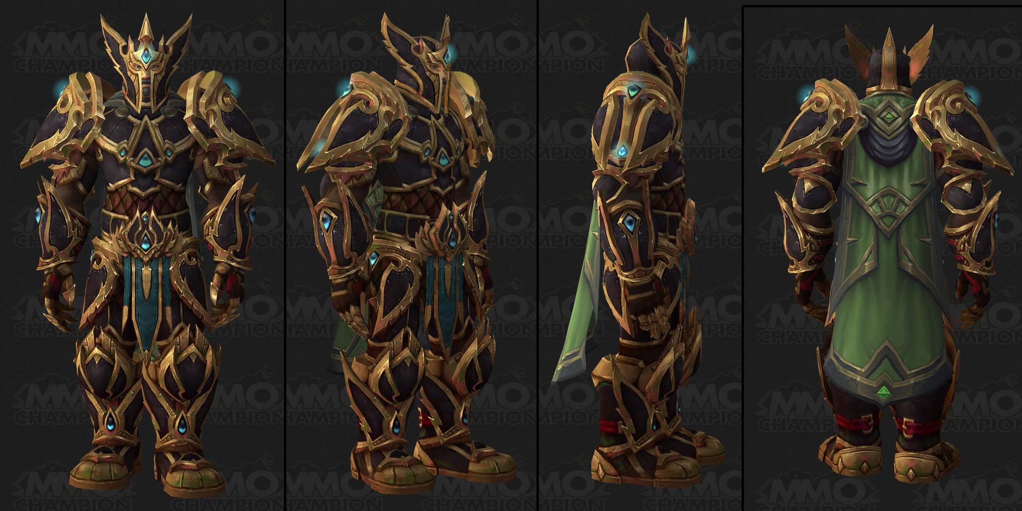 3版全职业t21模型预览 新团本燃烧的王座出品-魔兽世界