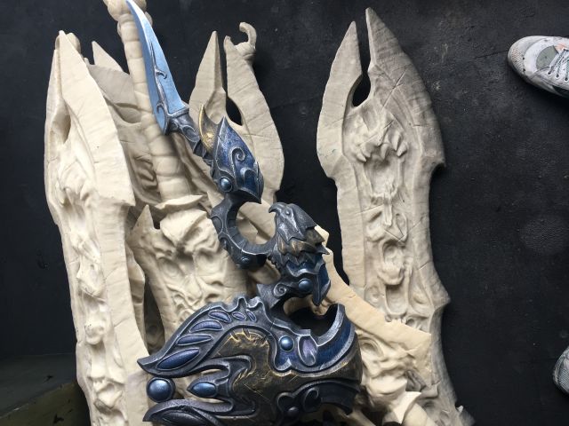 魔兽国服玩家自制猎人橙弓索利达尔群星之怒