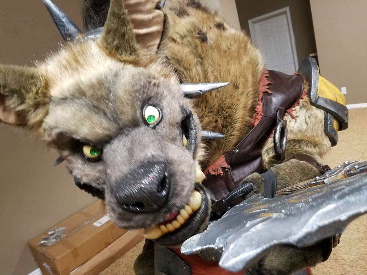 自制魔兽人形自走兵器联盟小号梦魇豺狼人霍格