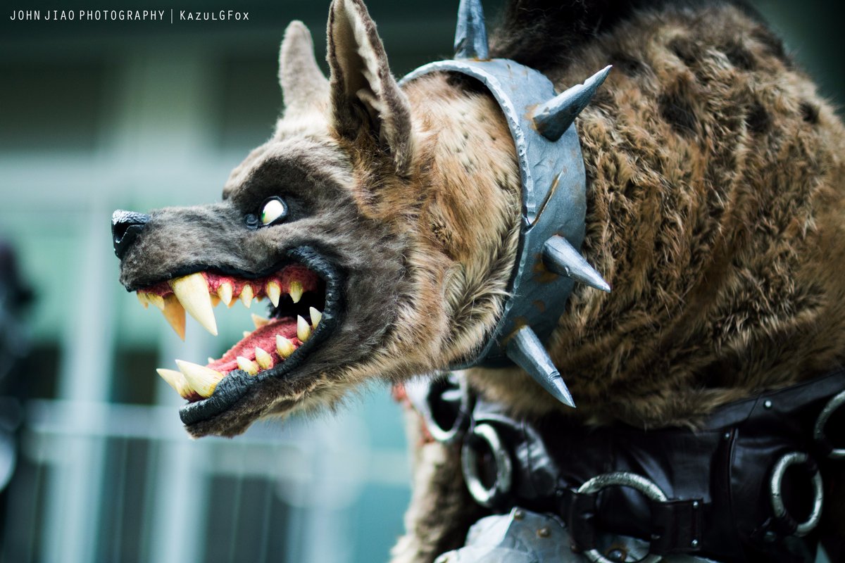 小号噩梦暴雪嘉年华cosplay冠军豺狼人霍格花絮