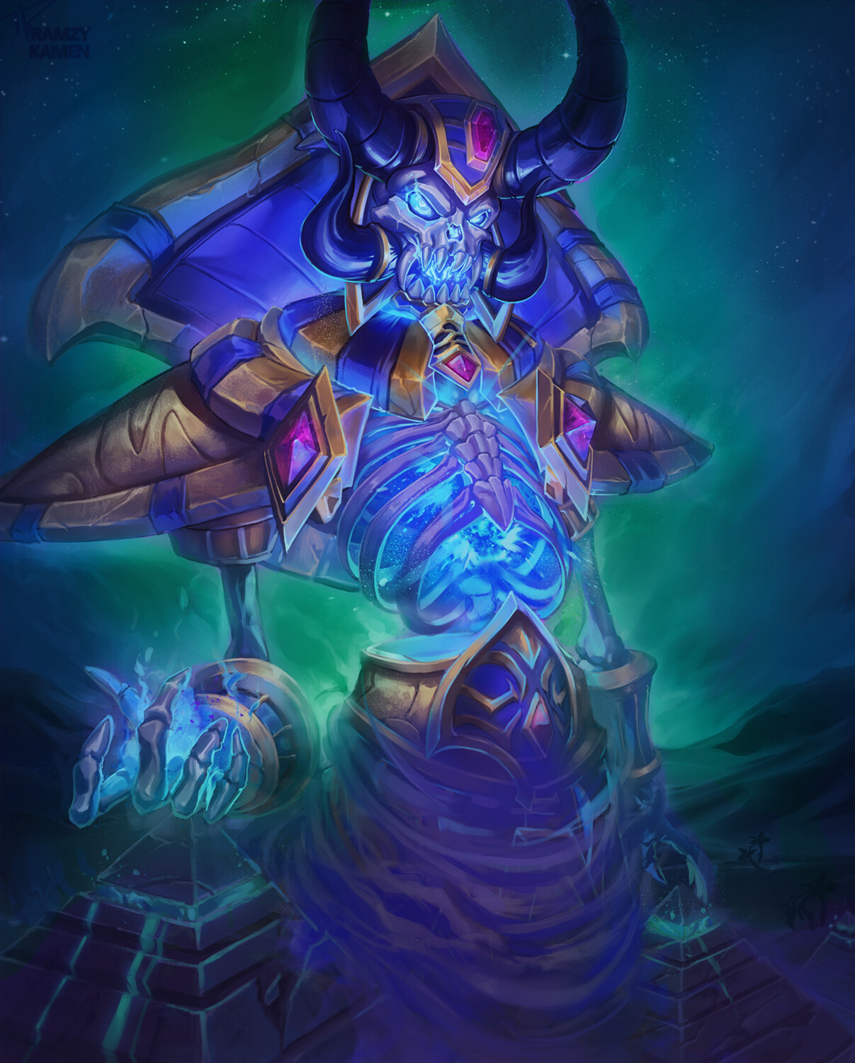 魔兽同人:巫妖克尔苏加德 见识天灾军团的力量