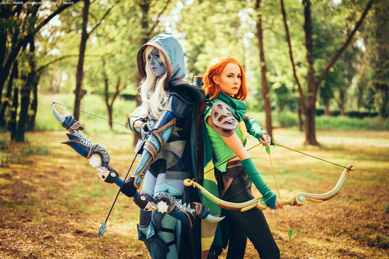 国外Cosplay风行者与卓尔游侠_新浪游戏_手机新浪网