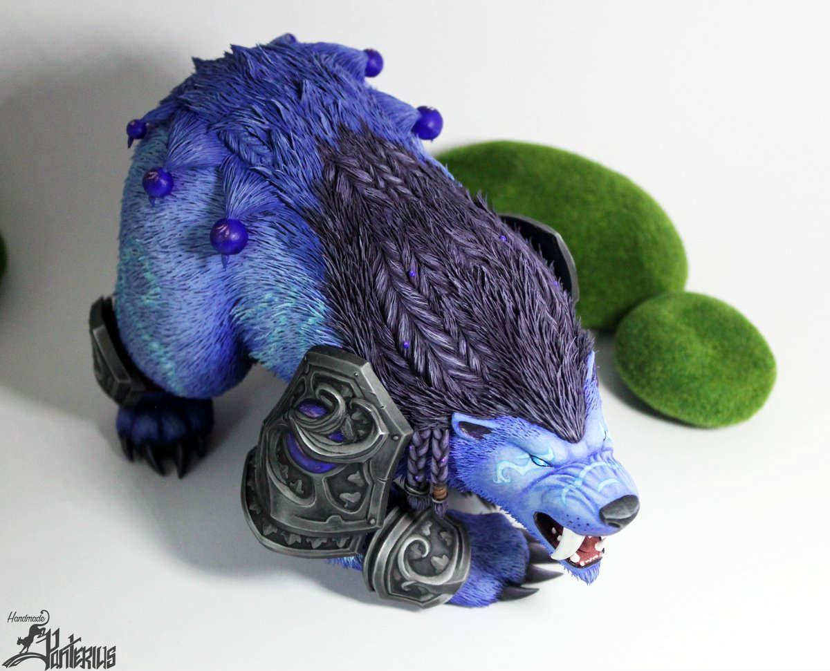 国外创意工坊分享德鲁伊神器乌索克之爪熊德外观