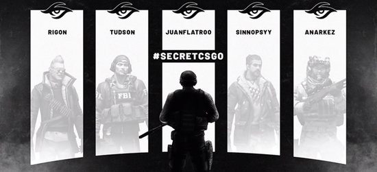 成绩持续走低TeamSecret正式解散CSGO战队