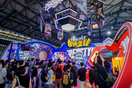 《街头篮球》展位