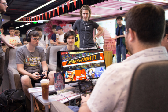 《任天堂明星大乱斗 特别版》比赛区