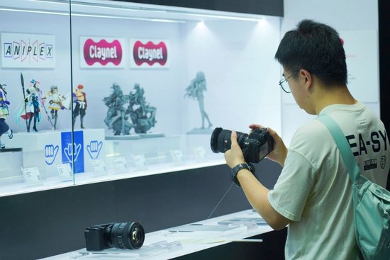 索尼微单数码相机体验区