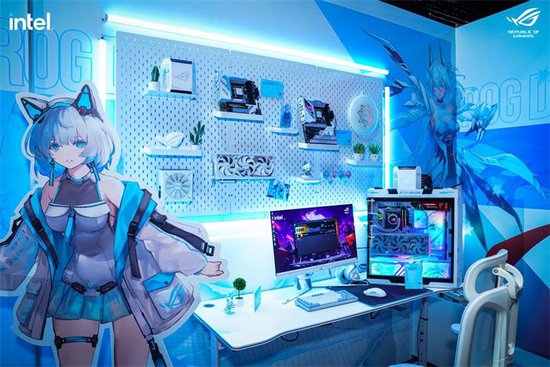 全新酷睿14代ROG吹雪全家桶助玩家畅玩各大游戏