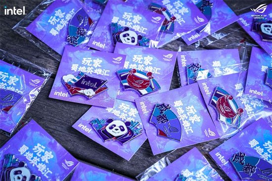 为本次活动定制且具有浓郁地域特色的成套徽章