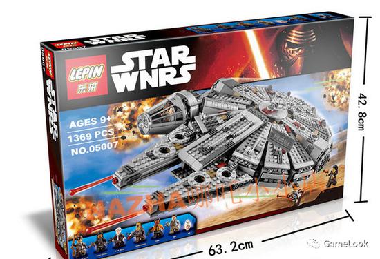 乐拼千年隼：不到150元人民币