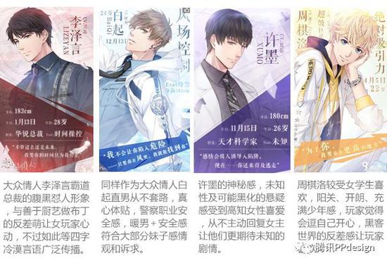 图片来源：《解密单身女性为什么热衷“虚拟恋爱”——《恋与制作人》热点研究》