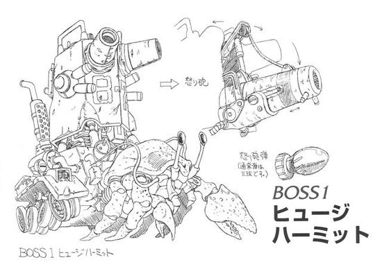 《合金弹头3》全boss原画图赏析