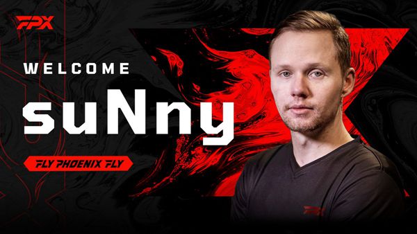 chrisJ⁠到期太阳神suNny⁠替补加盟FPX出战