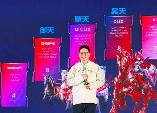 ▲冠捷科技OBM显示器BU中国区B2C销售总经理林为康解读B2C市场行销策略