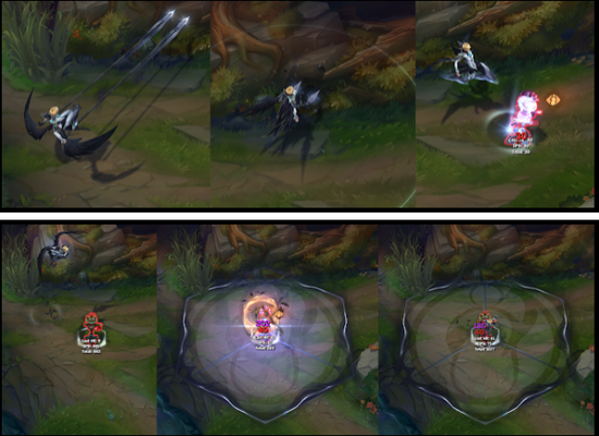 大招框住敌人的时候会亮出巨大的IG标志，贼有牌面！