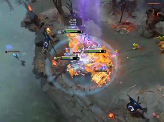 对阵OG，Liquid依靠饼干+人马踩打出完美团战