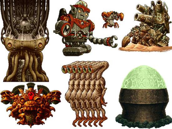 《合金弹头3》全boss原画图赏析