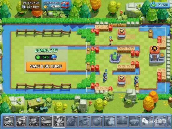 作为防守方，主要操作集中在布阵