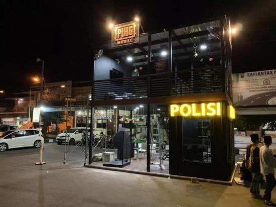 印尼斋月节主题站岗台