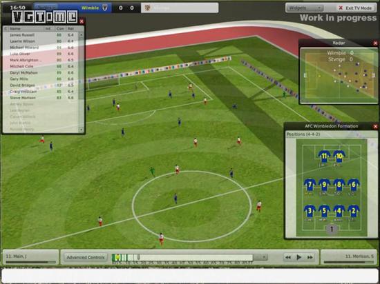  3D化的比赛大大提升了FM游戏体验