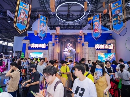 《奔奔王国》将主城搬到了ChinaJoy现场
