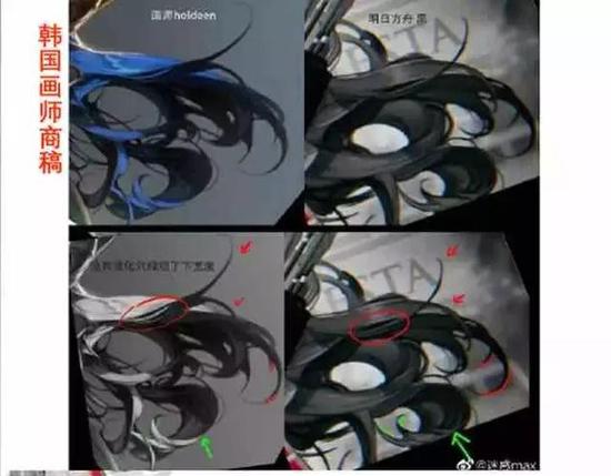 网上有人总结的头发对比图