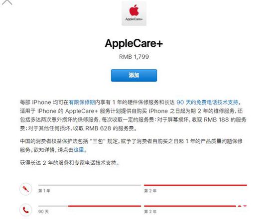 AppleCare+服务