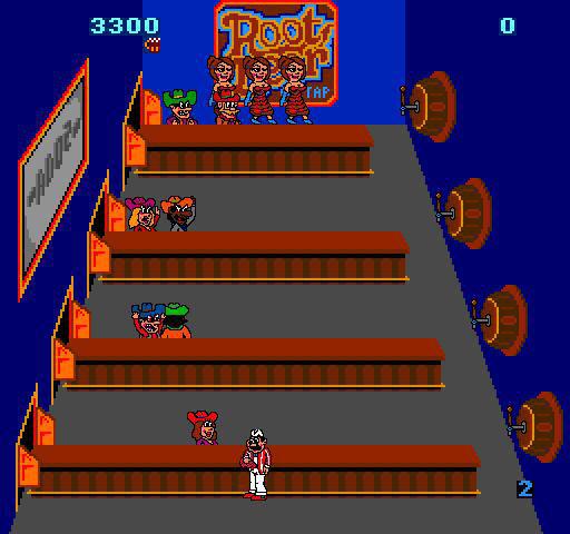 《酒吧招待》中的5轨线路设计