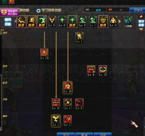 适合所有地图&nbsp;DNF大地9阿修罗刷图加点分享