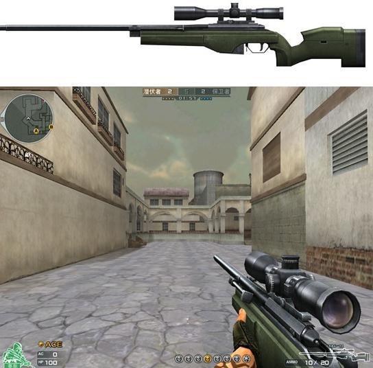 神器常有伯乐不常有 细数cf游戏中冷门实用武器