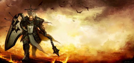 暗黑3经典改编：背影之圣教军的最后一面