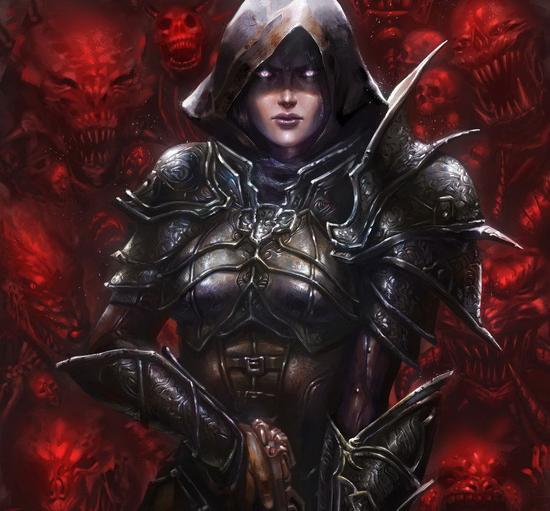 暗黑3玩家作品推荐：猎魔人与黑暗流浪者