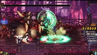 DNF韩服魔枪士及女骑士2觉GIF图 期待2016