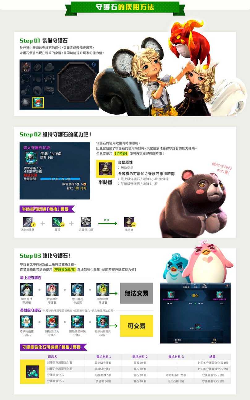 剑灵外服资讯室 台服熊宝贝宠物登场