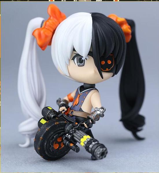 剑灵魔化秦义绝q版火炮兰手办同发售