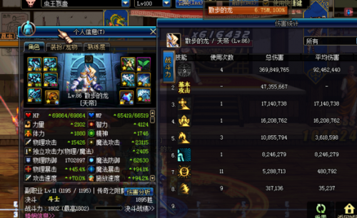 实测DNF阿修罗各武器伤害