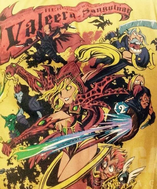 冲击力爆表！炉石魔兽系列画像