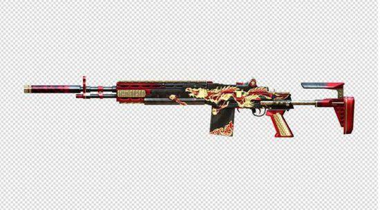 CF新版本炎龙系列武器M14EBR-炎龙点射连发利器