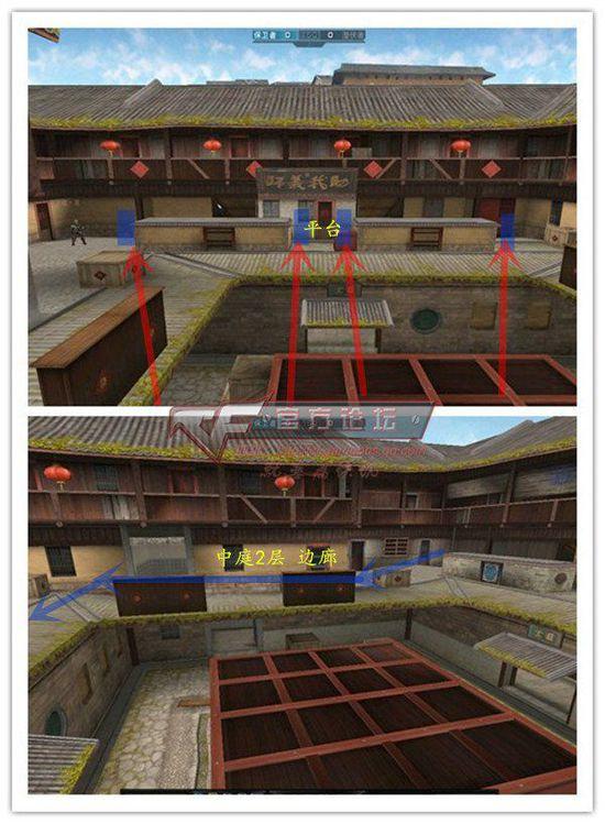 十面埋伏 穿越火线爆破模式新图新年客栈