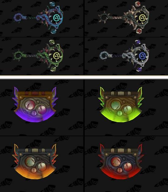 魔兽7.0新增职业神器模型：艾瑞达之颅造型猎奇