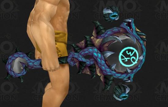 魔兽7.0新增职业神器模型：艾瑞达之颅造型猎奇